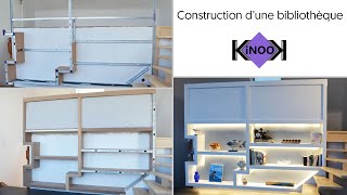 Kinook®  réalisation dune bibliothèque [upl. by Imef293]