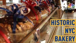 Take a Look Inside One of NYCs Most Famous Italian Bakeries  NBC New York [upl. by Eberto708]