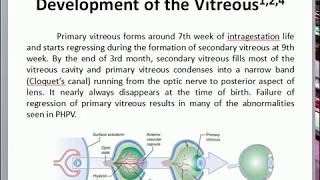 Persistent hyperplastic primary vitreous [upl. by Byers]