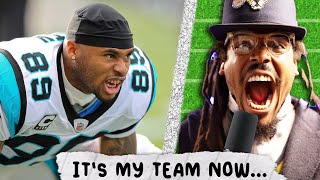 FAN QUESTIONS  Why Did Steve Smith Sr Leave Cam Newton tells the story [upl. by Eimam]