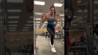 Explosive reverse barbell lunge [upl. by Shanon]