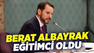 Berat Albayrak Eğitimci Oldu I KRT Haber [upl. by Nirtak]