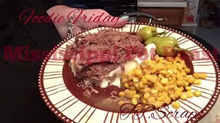 Mississippi Pot Roast in the Slow Cooker [upl. by Nitsur395]