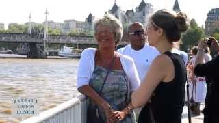 Bateaux London  Thames Lunch Cruise [upl. by Felice]