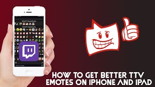 How to get BetterTTV emotes for Twitch on ios no jailbreak [upl. by Lekcar462]