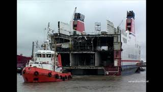 Stena Line Scheepsverlenging [upl. by Vachil]