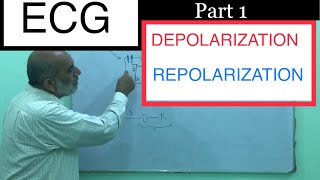 ECGEKG 1  Action Potential  Depolarization amp Repolarization  UrduHindi  Dr Liaquat Ali Mehr [upl. by Calder]