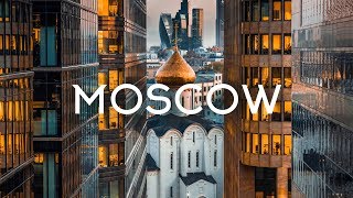 Moscow Russia Aerial Drone 4K Timelabpro [upl. by Koeninger]