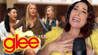 Vocal Coach Reacts GLEE  Landslide  WOW They were [upl. by Meares324]