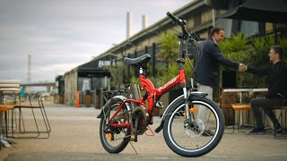 Leitner Australia  SuperT Folding Electric Bike with Dual Suspension [upl. by Hach]