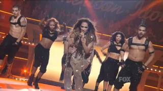 Jennifer Lopez Ft Pitbull  Live On The Floor American Idol HD [upl. by Reube36]