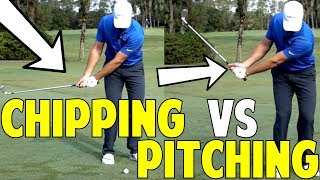 Chipping Vs Pitching [upl. by Aratihc882]