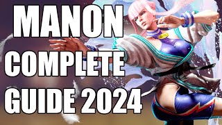 Street Fighter 6 Manon complete character guide Tips amp tricks for beginners and intermediates [upl. by Buskirk]