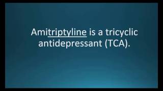 How to pronounce amitriptyline Elavil Memorizing Pharmacology Flashcard [upl. by Gaal]