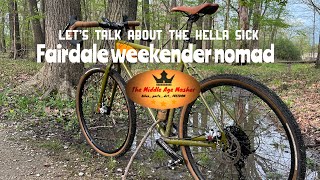 Lets talk about the Fairdale Weekender Nomad and why I got one bicycle gravelbike newbikeday [upl. by Malliw506]