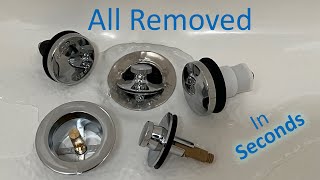 How to Remove Bathtub Drain Stopper [upl. by Lenoel882]