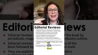 All About Editorial Reviews for Your Book [upl. by Zeret]