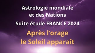 ASTROLOGIE MONDIALE La France en 2024 suite 1 Les jeux olympiques avec Mars et Uranus [upl. by Revell]