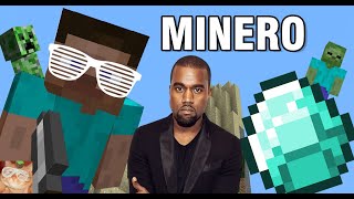 MINERO de RUBIUS pero cantada por KANYE WEST IA [upl. by Elda]