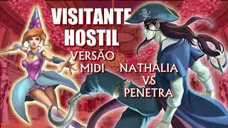 Visitante Hostil Tema de Nathália VS Penetra  Trajes Fatais OST Versão Midi [upl. by Schlessel]