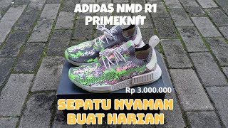 Review❗Unboxing❗ Adidas NMD R1 Primeknit  Sepatu Warna Warni Again [upl. by Lyrac]