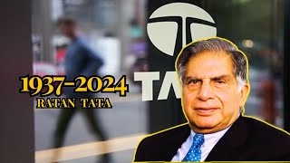 Indian tycoon Ratan Tata dies aged 86 tatagroup [upl. by Ffirahs]