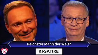 Christian Lindner bei quotWer wird Millionärquot  WWM KIParodie 3 [upl. by Ninehc]