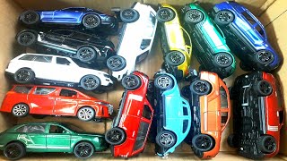 Box Full of Model Cars Ford Mustang GT500 Rolls Royce Cullinan Lexus Lx570 Land Rover Defender [upl. by O'Mahony]