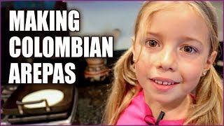 Colombian Arepas Recipe [upl. by Annawit]