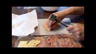 COOKING RECIPE  Chicken Cordon Bleu with Prosciutto [upl. by Sorips]