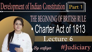 Charter Act of 1813  monopoly of trade  constitution of India  by safiya  lawisland [upl. by Ellerol415]