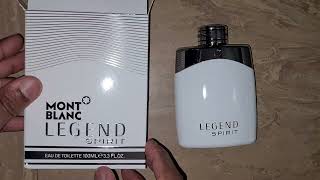 Montblanc Legend Spirit 100ml Unboxing [upl. by Atinus]