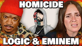 LOGIC KEPT UP  Logic amp Eminem  HOMICIDE  Reaction [upl. by Sherfield792]