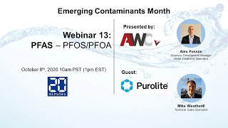 AWC Webinar 13  What You Need to Know About PFAS [upl. by Silrac]