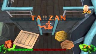 Disneys Tarzan PS1 100 Walkthrough  Part 12  Level 11 Rockin the Boat Hard [upl. by Ferris555]