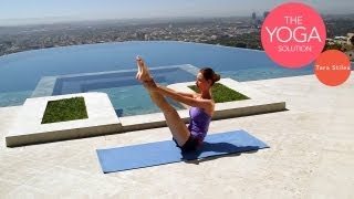 Slim Waist Yoga Routine  The Yoga Solution With Tara Stiles [upl. by Niassuh968]