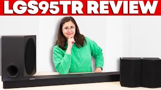 LG S95TR Review – LGs Best Soundbar [upl. by Ellenaej700]