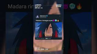 Madara rinnegan eyes😈🥶🔥naruto madara uchiha shorts [upl. by Settle421]