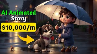 🤑Earn 10000 Per Month  Create AI Animated Story Videos with ChatGPT [upl. by Olemrac]