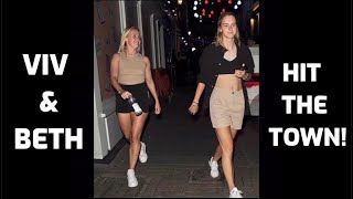 BETH MEAD AND VIVIANNE MIEDEMA MATCHING OUTFITS GREECE VACATIONS LOOKING AMAZING [upl. by Row]