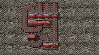 Factorio 3 to 2 Belt Balancer Tutorial [upl. by Gittel]