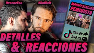 ¡¡MANIFESTACION 8M VIDEO VIRAL VILADIXIT REACCIONES DETALLES XOKAS THE WILD PROJECT y MUCHO MÁS [upl. by Eelamme874]