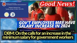 GOOD NEWS DBM ON TEACHERS SALARY INCREASE FOR 2024 [upl. by Oberg]