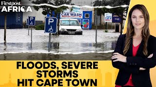 South Africa Severe Storms Hit Cape Town Several Areas Flooded  Firstpost Africa [upl. by Ennylyak]