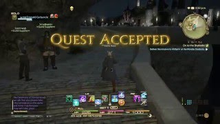 FFXIV On to the Drydocks Main Scenario Quest [upl. by Enitsugua611]