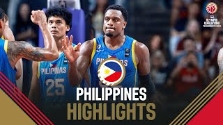 Philippines 🇵🇭 Top Plays  FIBA Olympic Qualifying Tournament 2024 [upl. by Esya]