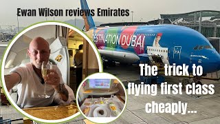 Is Emirates First Class Exceptional or is it just HYPE amp The trick to flying first class cheaply [upl. by Riamo491]