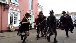 Beltane Border Morris  Jolly Roger  Teignmouth Folk Festival  23 Jun 24 [upl. by Dahsraf]