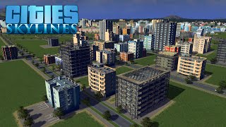 Cities Skylines 10  Train City  Erweiterung des Stadtkerns [upl. by Sammie]