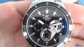 Мъжки часовник Casio Edifice Chronograph EF552D1AV [upl. by Nolava]